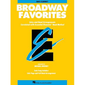 Essential Elements Broadway Favorites: Bb Bass Clarinet