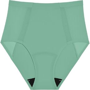 KNIX Leakproof Shadow Mesh High Rise - Period Underwear for Women - Pistachio, Medium (1 Pack)