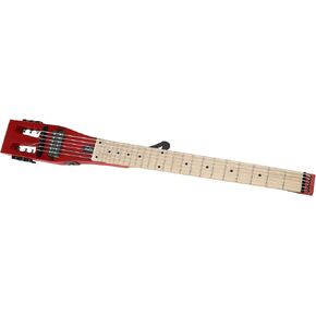 Anygig Electric Guitar Practice Portable Travel 82CM 1.6KG Cherry Sapele Mahogany 25.5" Full Scale with Gigbag Right Handed