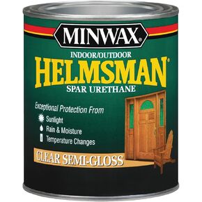 1 gal Minwax 13200 Clear Helmsman Indoor/Outdoor Spar Urethane, Gloss