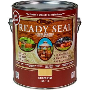 Ready Seal 512 5-Gallon Pail Natural Cedar Exterior Stain and Sealer for Wood