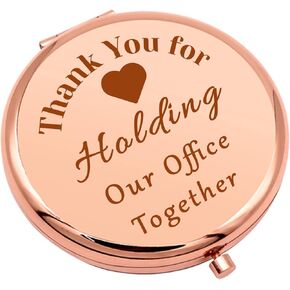 Supervisor Gifts for Women Appreciation Gift Compact Mirror for Supervisor Leaders Manager Boss Gifts for Women Office Retirement Gifts for Supervisor Folding Makeup Mirror Going Away Gifts for Her
