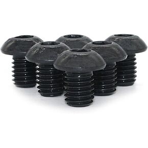 FullerKreg M4-0.7 x 20mm ISO 7380 Hex Drive Class 10.9 طلاء أكسيد أسود من سبائك الصلب بغطاء برغي (عبوة من 50)