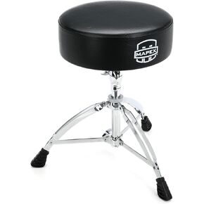 Mapex Round Top Drum Throne - Double-braced Legs