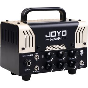 JOYO Meteor II BanTamp XL Series Mini Amp Head 20 Watt Preamp 2 Channel Hybrid Tube Guitar Amplifier with Bluetooth for Electric Guitar
