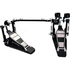 دواسات طبلة مزدوجة الجهير، دواسة طبلة رأس خافق قابلة للتعديل، مجموعة دواسات طبلة شديدة التحمل مناسبة للطبل الكهربائي ومجموعة طبل الركلة in Kuwait