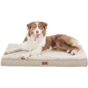 Large Dog Bed Memory Foam Orthopedic Dog Bed Washable 36 * 27 in