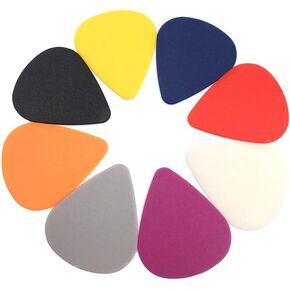 10Pcs Colorful Guitar Picks, Celluloid Guitar Plectrums for Your Electric, Acoustic, or Bass Guitar 0.5mm Guitar Picks and Bass Picks，Picks and Pick Holders