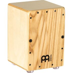 Meinl Mini Cajon Box Drum with Internal Snares - MADE IN EUROPE - Baltic Birch Wood, Miniature Size, 2-YEAR WARRANTY (MC1B)