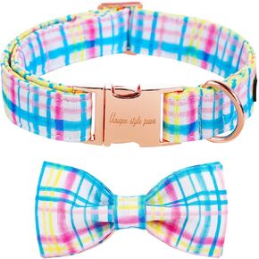 Unique style paws Easter Day Dog Collar with Flower Carrot Holiday Collar Gift for Small Medium Large Boys Girls Dogs-S in Kuwait