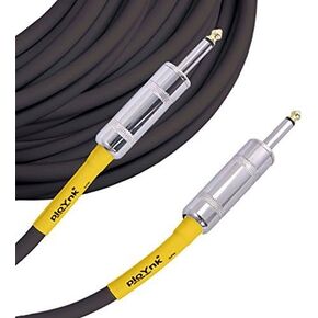 Professional Audio Mono Speaker Cable - 12 Gauge (50 ft, 1/4" to 1/4) 50 Foot Feet Long