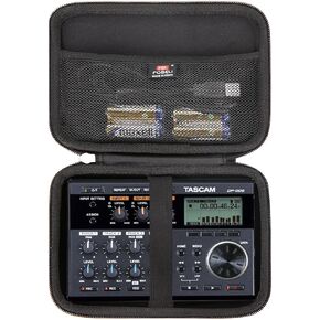 FBLFOBELI EVA Hard Carrying Case Compatible with Tascam DP-006 6-Track Digital Pocketstudio Multi-Track Audio Recorder