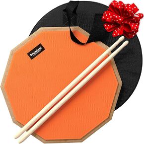 Drum Practice Pad Set for Kids - Mickey Mouse Edition - 8 inch Silent Practice Drum Pad Set with Sticks and Storage Bag - Awesome for Quiet Playtime Drumming! in Saudi Arabia