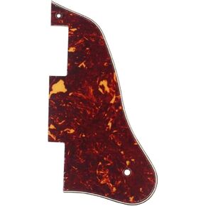 Alnicov Pickguard for Gibson ES-335 Guitar,Short Style (3 Ply Red Tortoise)