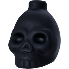 Aztec Death Whistle, Loudest Scream Aztec Whistle of Death Unleash Bone-Chilling Authentic Human Sounding Screams (Black Skull)