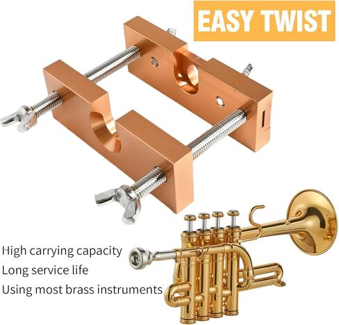 Trumpet Mouthpiece Puller Tool Mouthpiece Remover for Brass-Wind Instrument (Gold) in Saudi Arabia