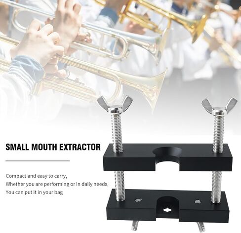 Trumpet Mouthpiece Puller Tool Mouthpiece Remover for Brass-Wind Instrument (Gold) in Saudi Arabia