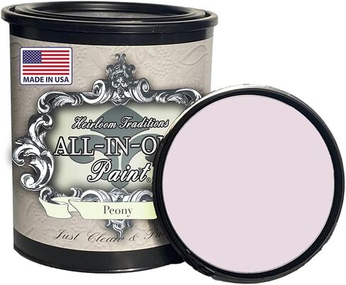 ALL-IN-ONE Paint, Almond (Off White, Tan Undertone), 32 Fl Oz Quart. Durable cabinet and furniture paint. Built in primer and top coat, no sanding needed. in Saudi Arabia