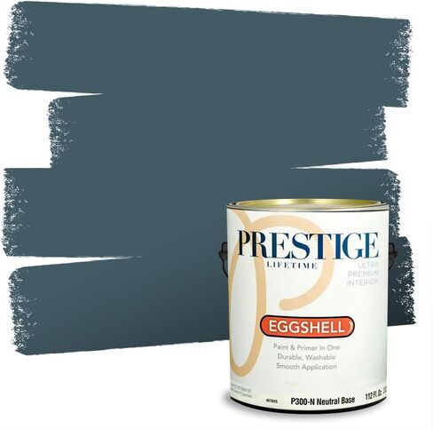 PRESTIGE Paints Exterior Paint and Primer in One, 1 Gallon, Semi-Gloss, Garden Sage in Kuwait