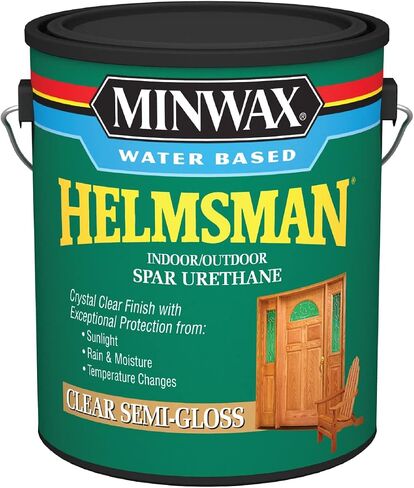 1 gal Minwax 13200 Clear Helmsman Indoor/Outdoor Spar Urethane, Gloss in Kuwait
