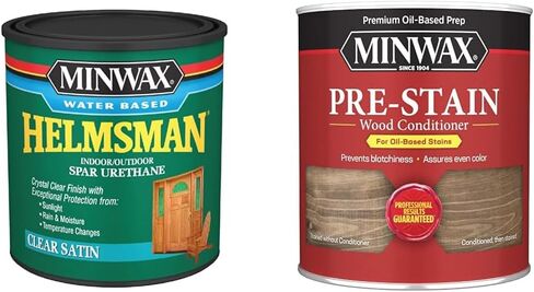 1 gal Minwax 13200 Clear Helmsman Indoor/Outdoor Spar Urethane, Gloss in Kuwait