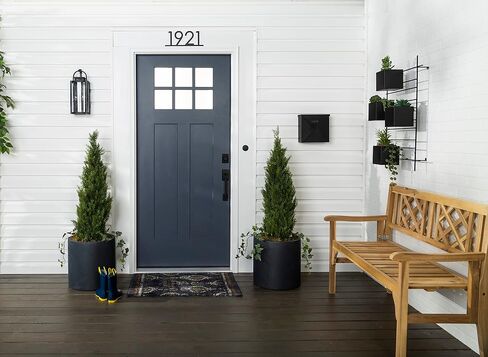 Rust-Oleum 369383 Advanced Dry Door & Trim Paint, Quart, Satin Black in Kuwait