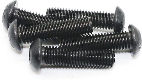 FullerKreg M4-0.7 x 20mm ISO 7380 Hex Drive Class 10.9 طلاء أكسيد أسود من سبائك الصلب بغطاء برغي (عبوة من 50) in Saudi Arabia