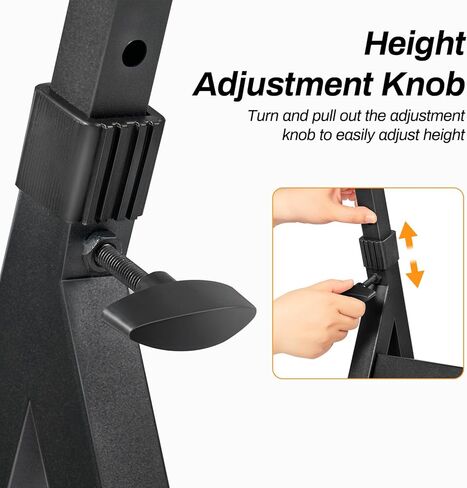 حامل لوحة المفاتيح AODSK شديد التحمل - حامل بيانو عالي التحمل قابل للتعديل والمحمول على طراز Z ​​للأطفال والكبار، ارتفاع وعرض قابل للتعديل يناسب 61-88 مفتاحًا للبيانو الكهربائي in Kuwait