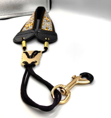 lightstar IRIN Embroidery Saxophone Neck Strap - (Comfort, Breathable, Metal Swivel Snap Hook) Sax Neck Strap for Alto Tenor in Saudi Arabia