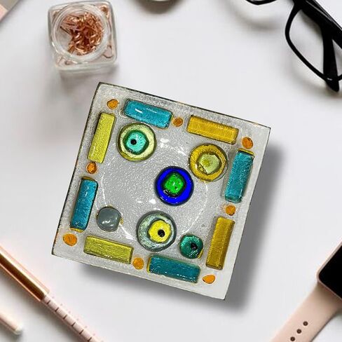 LADY&HOME Friendship Gifts for Women Ceramic Ring Dish Birthday Christmas Gift for Best Friend Decorative Jewelry Tray (Not Sister) in Kuwait