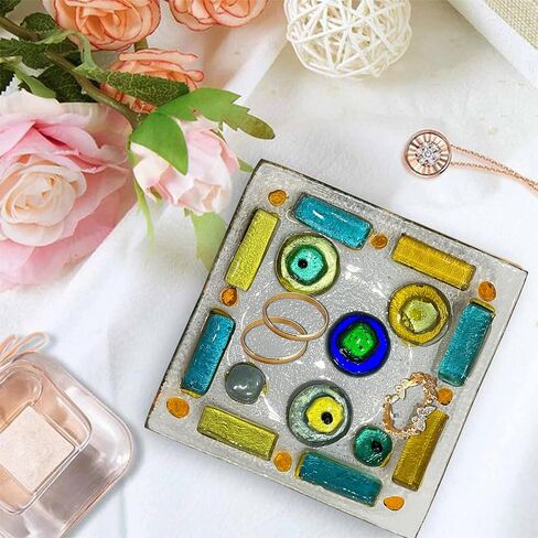 LADY&HOME Friendship Gifts for Women Ceramic Ring Dish Birthday Christmas Gift for Best Friend Decorative Jewelry Tray (Not Sister) in Kuwait