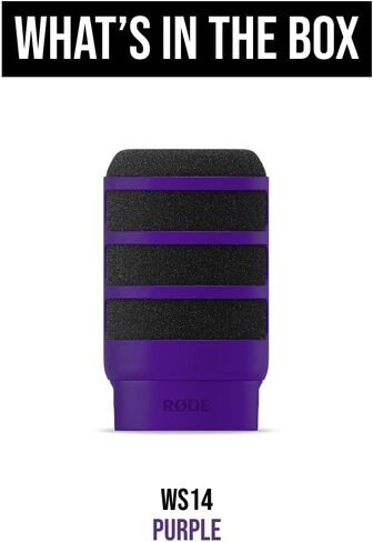 مرشح RØDE WS14 Premium Pop لـ PodMic وPodMic USB (أزرق) in Saudi Arabia