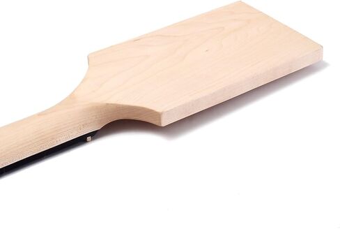 Alnicov Unfinished Guitar Neck Maple Paddle Headstock 22 Fret For Electric Guitar Neck Replacement White Dot in Saudi Arabia