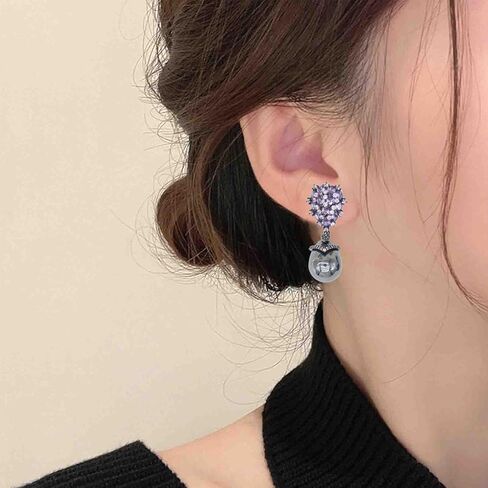 الأخضر جولة العقيق حجر هاغي هوب أقراط أنيقة لطيف كريستال الخرزة انخفاض أقراط مجوهرات أنيقة للنساء الفتيات في سن المراهقة مطلية بالذهب ، النحاس ، الكريستال, نحاس أصفر, كريستال in Kuwait