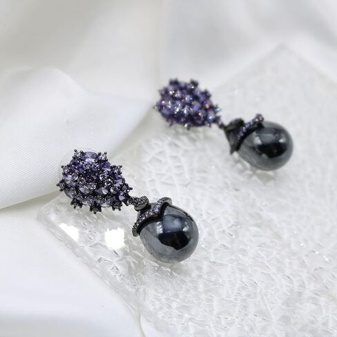 الأخضر جولة العقيق حجر هاغي هوب أقراط أنيقة لطيف كريستال الخرزة انخفاض أقراط مجوهرات أنيقة للنساء الفتيات في سن المراهقة مطلية بالذهب ، النحاس ، الكريستال, نحاس أصفر, كريستال in Kuwait