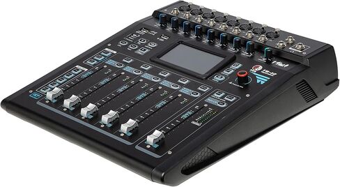 TQ-12 12-Channel, 4-Aux Out, Portable Touchscreen Digital Mixer Console with App control for iPad, Android Tablet, PC, Laptop, Wi-Fi, Effect, Scene, Motorized Faders (Designed in USA) in Kuwait