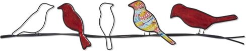 Eangee Home Design Birds On A Wire أخضر بطول 29 بوصة × عرض 1 بوصة × ارتفاع 6 بوصات (m7005 جم) in Saudi Arabia