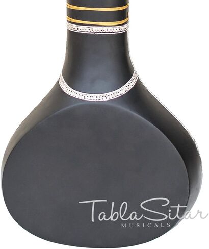 سيتار كهربائي - تومبا مفرد مسطح، نمط خرج بانشام، لون أسود، أوتار إضافية، مزراب، حقيبة (PDI-91) in Kuwait