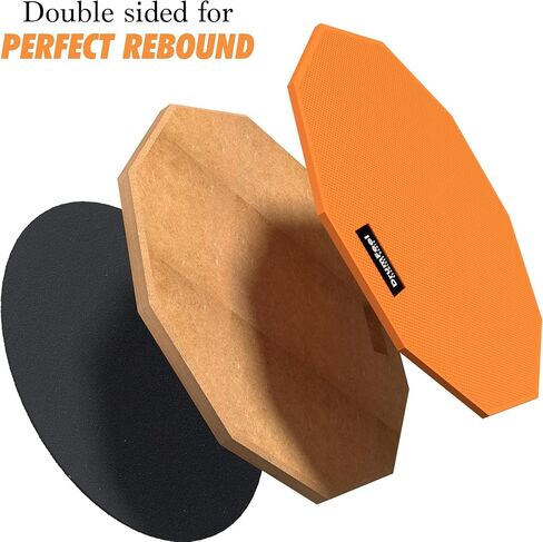 مجموعة وسادات تدريب الطبل للأطفال - إصدار ميكي ماوس - مجموعة وسائد طبلة صامتة مقاس 8 بوصة مع عصي وحقيبة تخزين - رائعة لقرع الطبول في وقت اللعب الهادئ! in Saudi Arabia