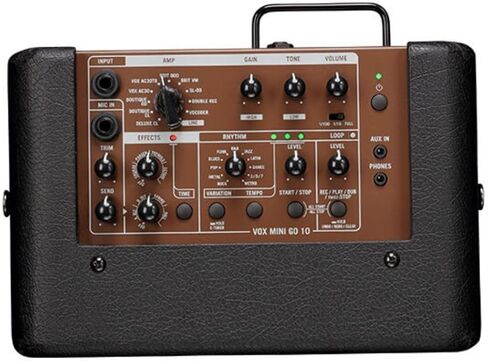 مضخم الصوت المحمول Vox Mini Go 10 بقوة 10 وات - بني in Kuwait