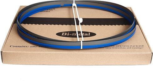 S13311014 شفرات المنشار الحزامي ثنائية المعدن 133 بوصة × 1 بوصة × 0.035 بوصة × 10/14TPI لقطع الأسنان المعدنية المتغيرة in Kuwait