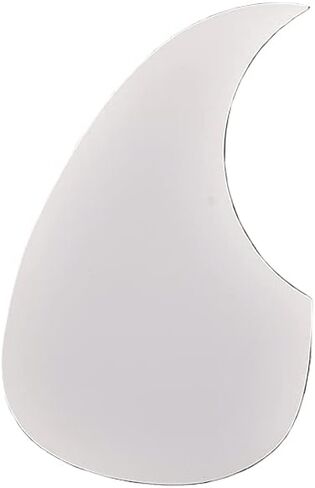 Alnicov Guitar Pickguard Sticker,Celluloid Comma Shape Self-adhesive Sticker for Folk Acoustic Guitar Accessories in Saudi Arabia