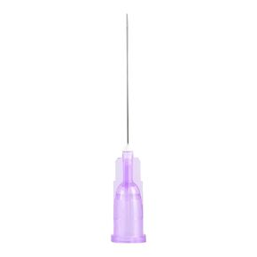 JMU 100pcs Dental Irrigation Needle Tips, 27G Blunt Dispensing Needle Tips Endodontic Irrigarion Needles, Luer Lock Design, Yellow
