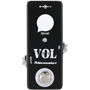 Effects Processors VOL ATTENUATOR Distortion Guitar Pedal Footswitch Electric Guitar Bass Passive Full Metal Shell