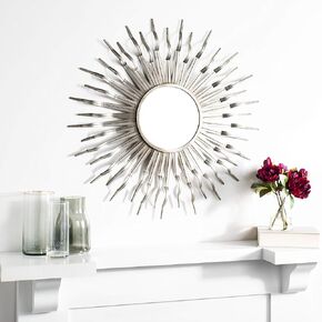 Safavieh Home Naya Gold Sunburst 36-inch Decorative Accent Mirror, Assorted