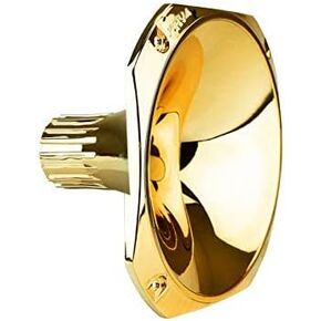 PRV AUDIO WGP14-25 BLUE CR-S - 1" Exit Horn Screw-On Waveguide - Blue Chrome Short ABS Wave Guide - 45° x 45° Nominal Coverage - Slim Profile Waveguide (Single)