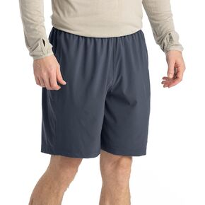 Free Fly Men's Breeze Short 8 Inch Inseam - Quick-Dry, Moisture-Wicking, Breathable Shorts with Sun Protection UPF 50+