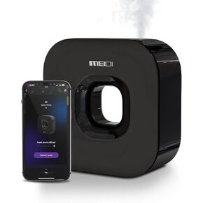 MEIDI Smart Bluetooth Aromatherapy Machine, hvac scent diffuser waterless Essential Oil Diffuser, APP Control, Suitable for Home, Office, Hotel, Yoga spa