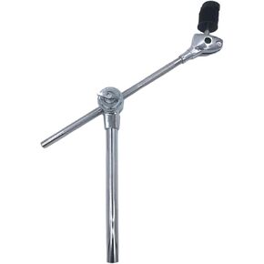 Cymbal Boom Arm Holder with Cymbal Tilter Attachment, Cymbal Arm Stand Holder Drum Extension Cymbal Tilter Mount for Hi Hat Cymbal V-cymbal Cymbal Stand Percussion Hardware Parts Long