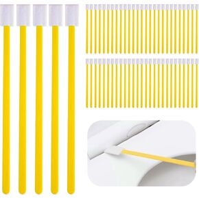 Disposable Crevice Cleaning Brush, Disposable Toilet Brush Hole Brush Deep Detail Scrubber for Toilet Corner, Window Groove, Door Track, Keyboard(50 PCS)